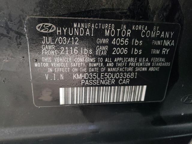 Photo 9 VIN: KMHD35LE5DU033681 - HYUNDAI ELANTRA GT 