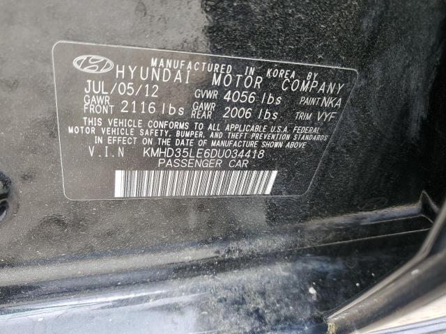 Photo 11 VIN: KMHD35LE6DU034418 - HYUNDAI ELANTRA 