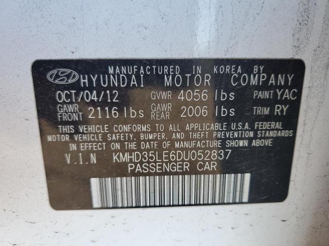 Photo 11 VIN: KMHD35LE6DU052837 - HYUNDAI ELANTRA 