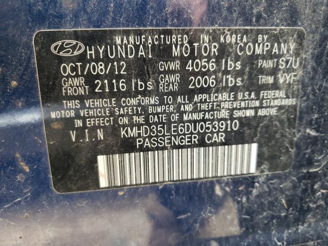 Photo 9 VIN: KMHD35LE6DU053910 - HYUNDAI ELANTRA GT 