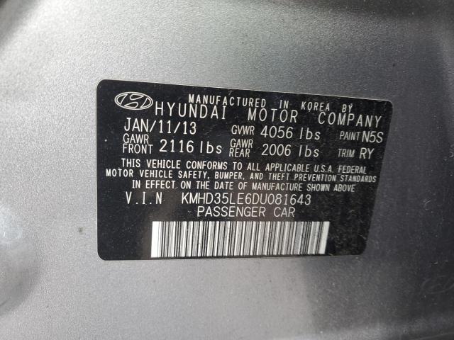 Photo 11 VIN: KMHD35LE6DU081643 - HYUNDAI ELANTRA 