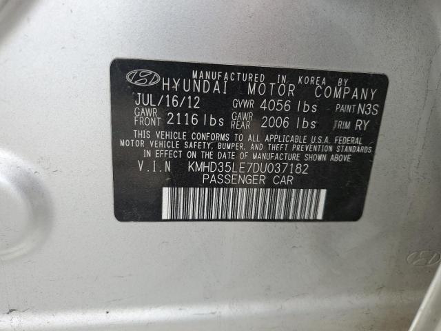 Photo 11 VIN: KMHD35LE7DU037182 - HYUNDAI ELANTRA 