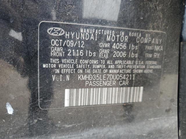 Photo 11 VIN: KMHD35LE7DU054211 - HYUNDAI ELANTRA GT 