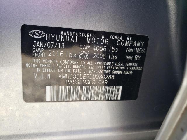 Photo 9 VIN: KMHD35LE7DU080288 - HYUNDAI ELANTRA GT 