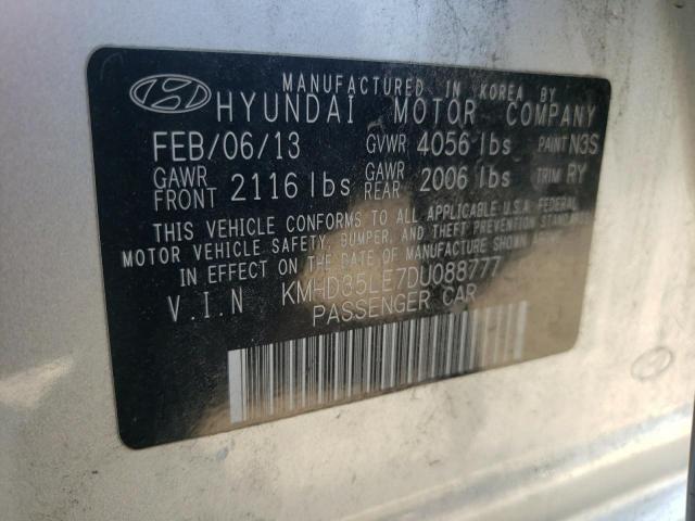 Photo 9 VIN: KMHD35LE7DU088777 - HYUNDAI ELANTRA GT 