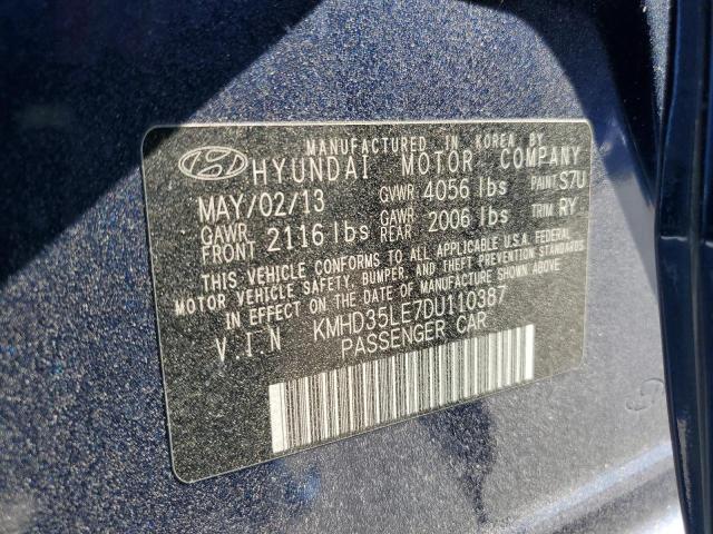 Photo 11 VIN: KMHD35LE7DU110387 - HYUNDAI ELANTRA 