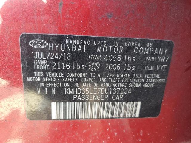 Photo 9 VIN: KMHD35LE7DU137234 - HYUNDAI ELANTRA GT 