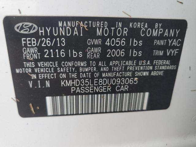 Photo 12 VIN: KMHD35LE8DU093065 - HYUNDAI ELANTRA GT 