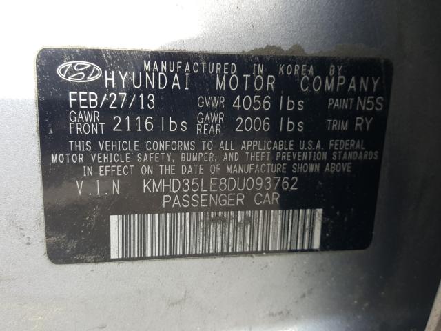 Photo 9 VIN: KMHD35LE8DU093762 - HYUNDAI ELANTRA GT 