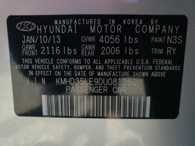 Photo 9 VIN: KMHD35LE9DU081250 - HYUNDAI ELANTRA GT 