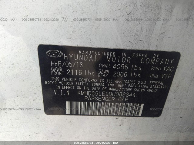 Photo 8 VIN: KMHD35LE9DU088344 - HYUNDAI I30 