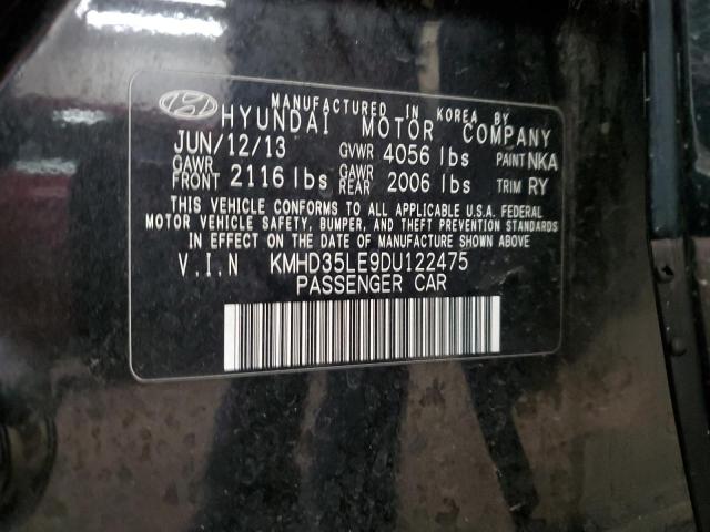 Photo 12 VIN: KMHD35LE9DU122475 - HYUNDAI ELANTRA 