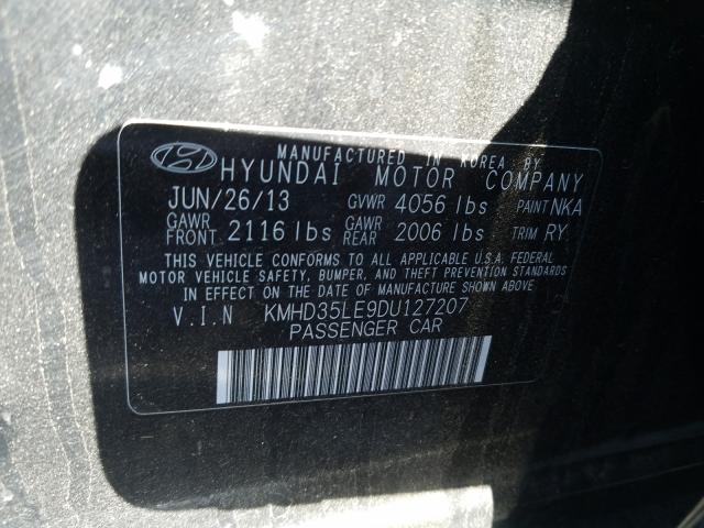 Photo 9 VIN: KMHD35LE9DU127207 - HYUNDAI ELANTRA GT 