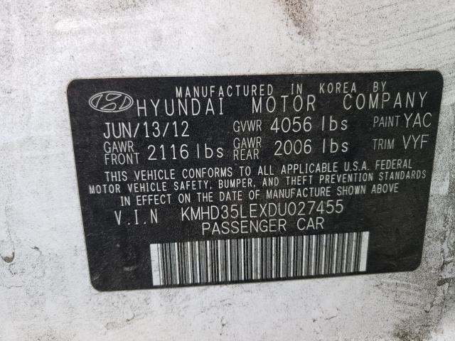 Photo 9 VIN: KMHD35LEXDU027455 - HYUNDAI ELANTRA GT 