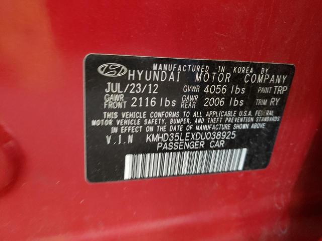 Photo 11 VIN: KMHD35LEXDU038925 - HYUNDAI ELANTRA 