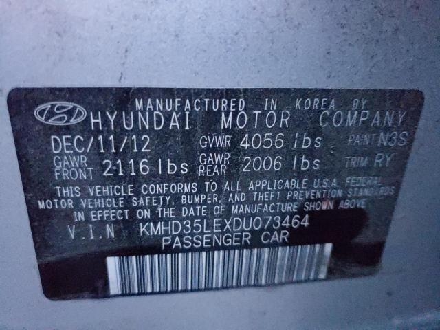 Photo 9 VIN: KMHD35LEXDU073464 - HYUNDAI ELANTRA GT 