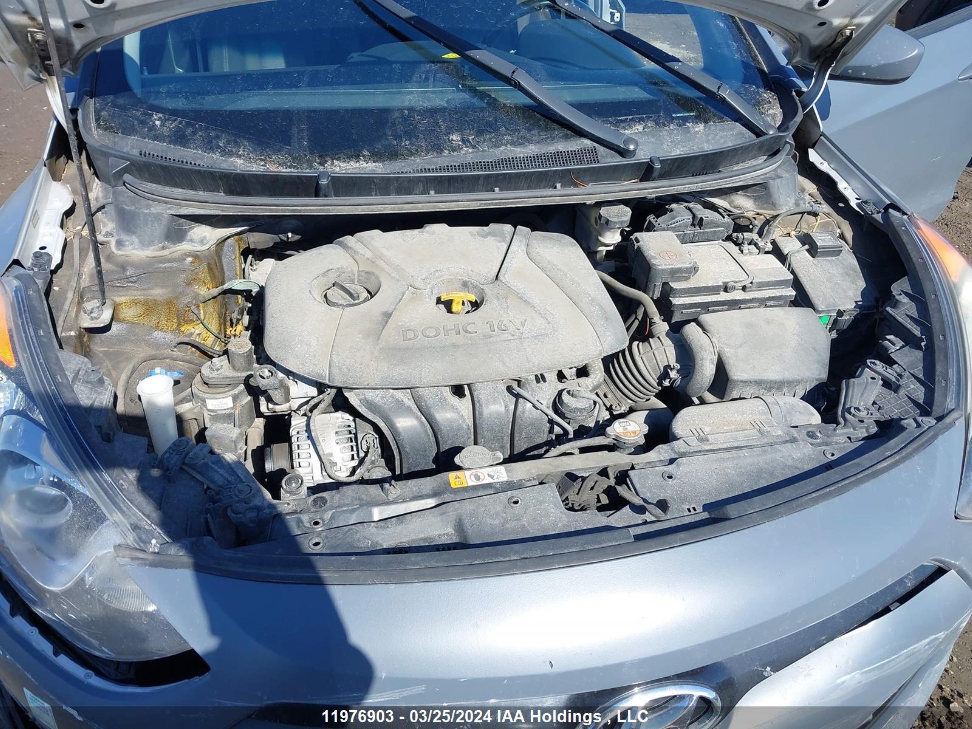 Photo 9 VIN: KMHD35LEXDU129077 - HYUNDAI ELANTRA 