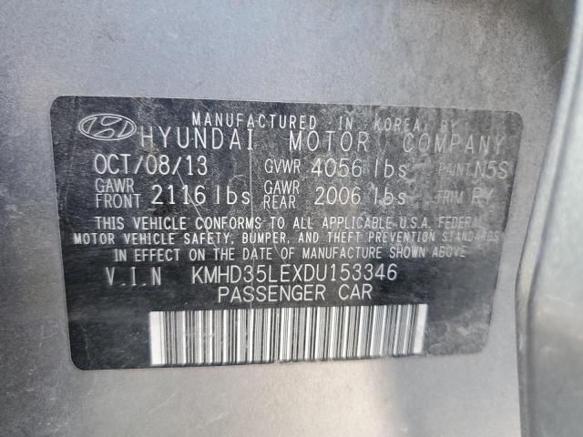 Photo 12 VIN: KMHD35LEXDU153346 - HYUNDAI ELANTRA GT 