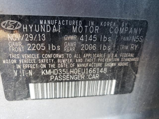 Photo 9 VIN: KMHD35LH0EU166148 - HYUNDAI ELANTRA GT 