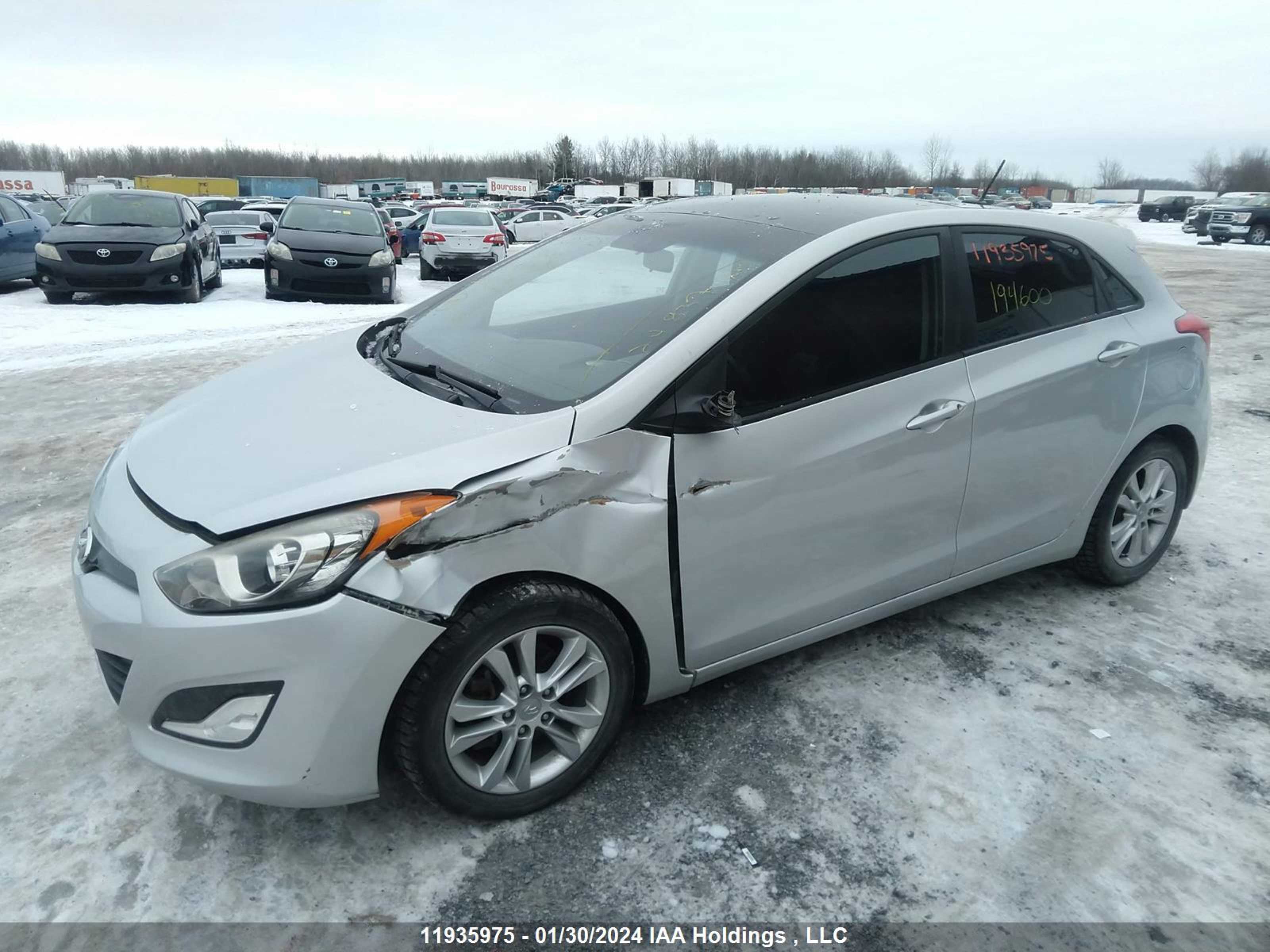 Photo 1 VIN: KMHD35LH0EU194600 - HYUNDAI ELANTRA 