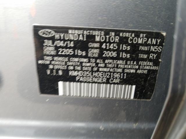 Photo 9 VIN: KMHD35LH0EU219611 - HYUNDAI ELANTRA GT 