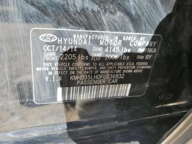 Photo 11 VIN: KMHD35LH0FU236832 - HYUNDAI ELANTRA 