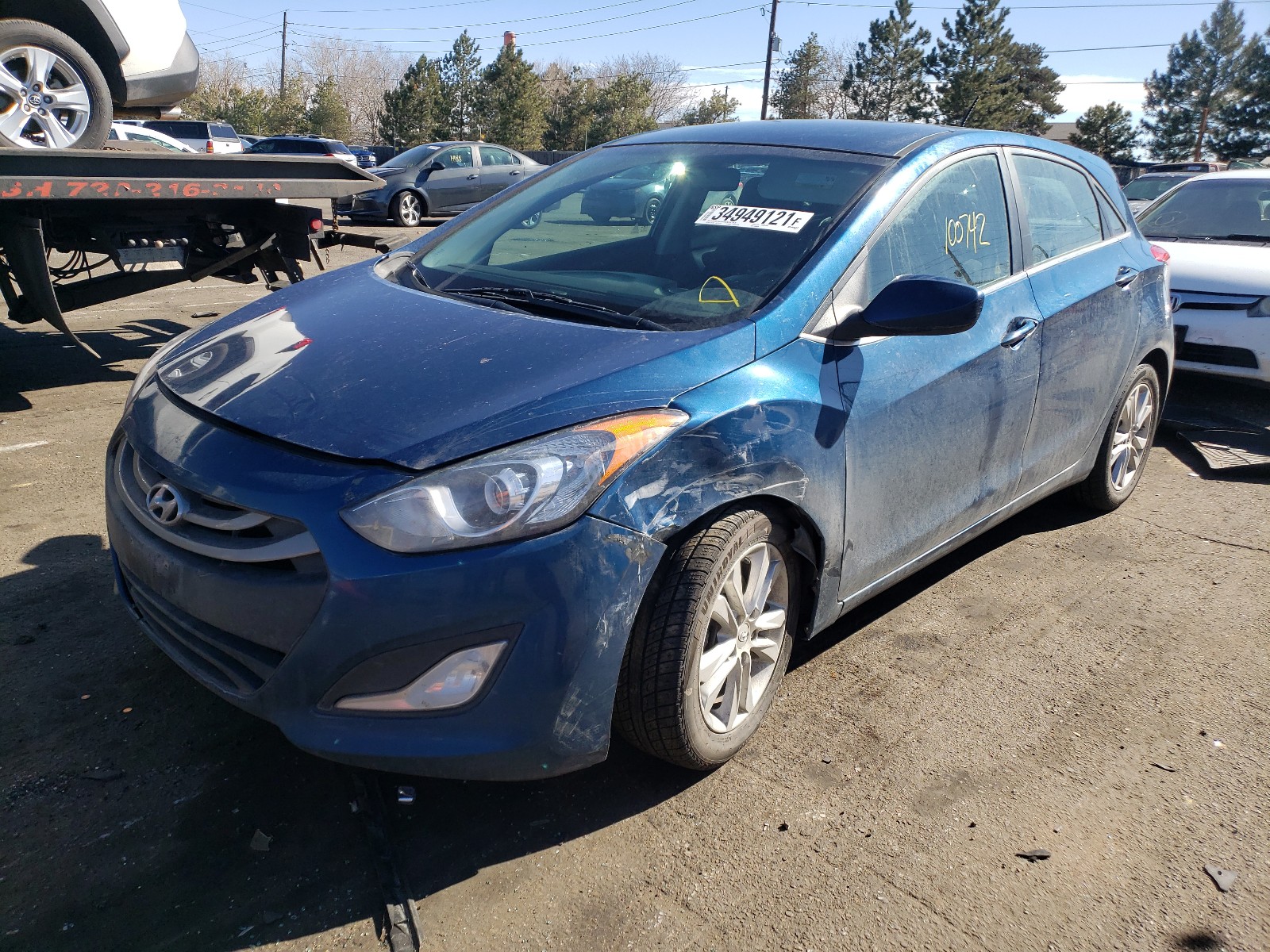 Photo 1 VIN: KMHD35LH0FU240069 - HYUNDAI ELANTRA GT 