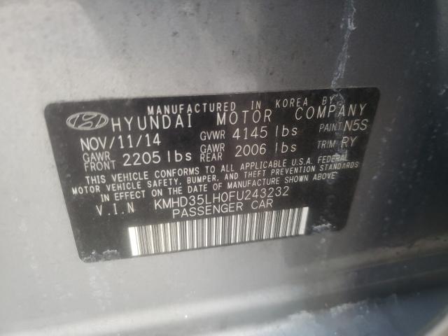 Photo 9 VIN: KMHD35LH0FU243232 - HYUNDAI ELANTRA GT 