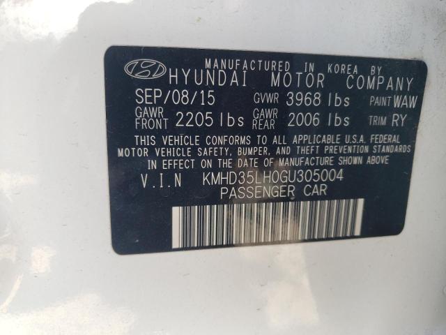 Photo 11 VIN: KMHD35LH0GU305004 - HYUNDAI ELANTRA GT 