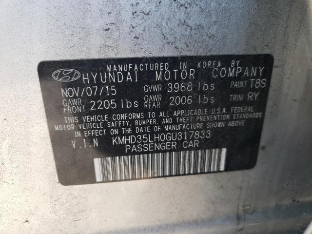 Photo 9 VIN: KMHD35LH0GU317833 - HYUNDAI ELANTRA GT 