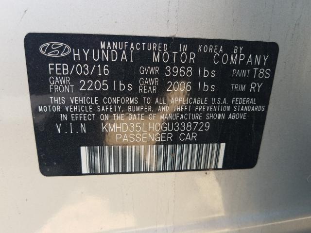 Photo 9 VIN: KMHD35LH0GU338729 - HYUNDAI ELANTRA GT 