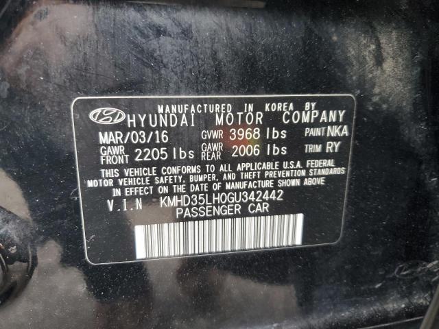 Photo 11 VIN: KMHD35LH0GU342442 - HYUNDAI ELANTRA GT 