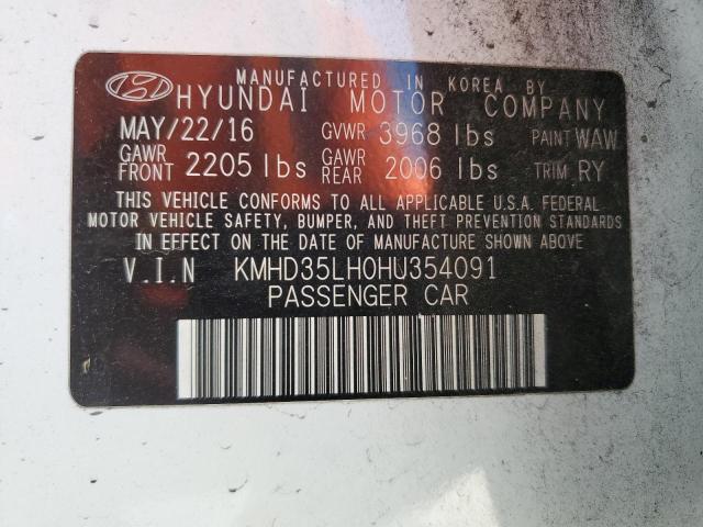 Photo 12 VIN: KMHD35LH0HU354091 - HYUNDAI ELANTRA GT 