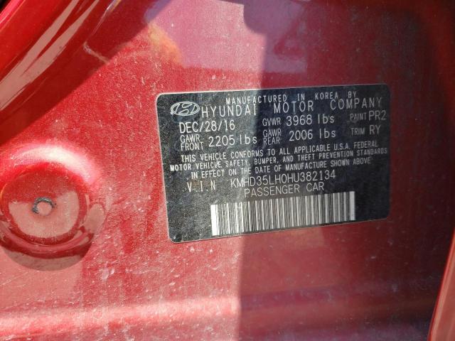 Photo 12 VIN: KMHD35LH0HU382134 - HYUNDAI ELANTRA GT 