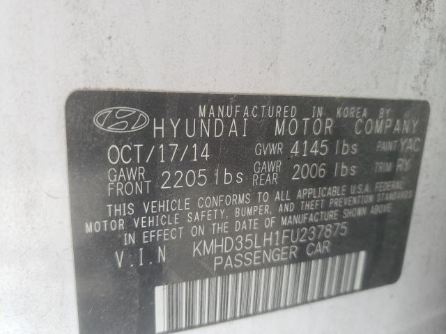 Photo 13 VIN: KMHD35LH1FU237875 - HYUNDAI ELANTRA GT 