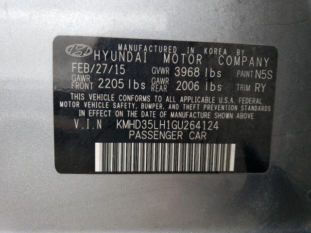 Photo 12 VIN: KMHD35LH1GU264124 - HYUNDAI ELANTRA GT 