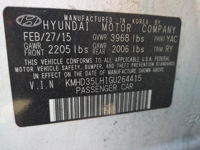 Photo 11 VIN: KMHD35LH1GU264415 - HYUNDAI ELANTRA GT 