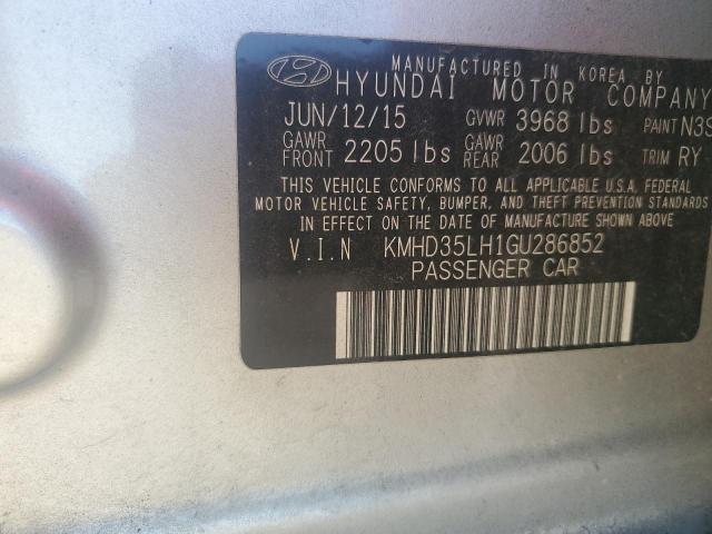 Photo 12 VIN: KMHD35LH1GU286852 - HYUNDAI ELANTRA GT 