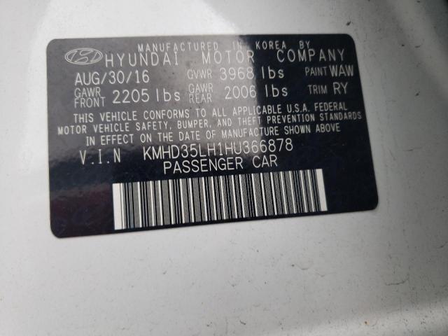 Photo 11 VIN: KMHD35LH1HU366878 - HYUNDAI ELANTRA GT 