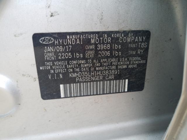 Photo 9 VIN: KMHD35LH1HU383891 - HYUNDAI ELANTRA GT 