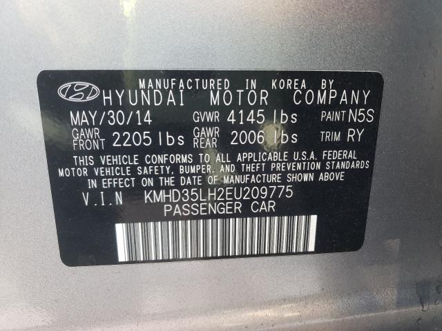 Photo 9 VIN: KMHD35LH2EU209775 - HYUNDAI ELANTRA GT 