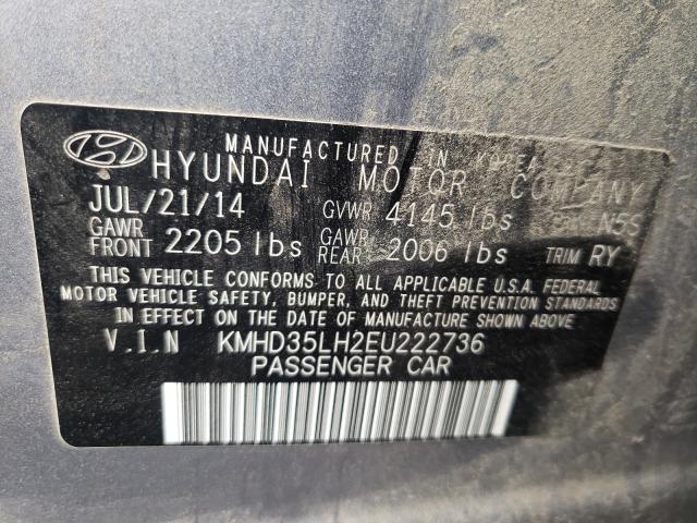 Photo 9 VIN: KMHD35LH2EU222736 - HYUNDAI ELANTRA GT 