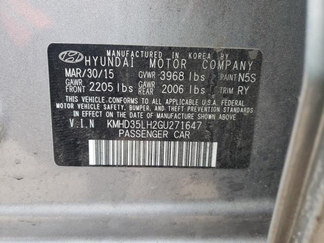 Photo 9 VIN: KMHD35LH2GU271647 - HYUNDAI ELANTRA GT 