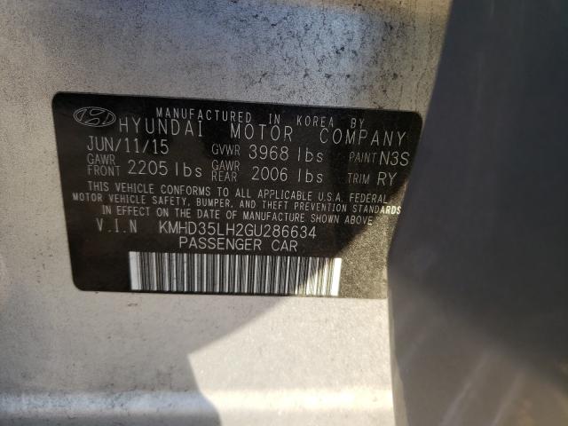 Photo 9 VIN: KMHD35LH2GU286634 - HYUNDAI ELANTRA GT 