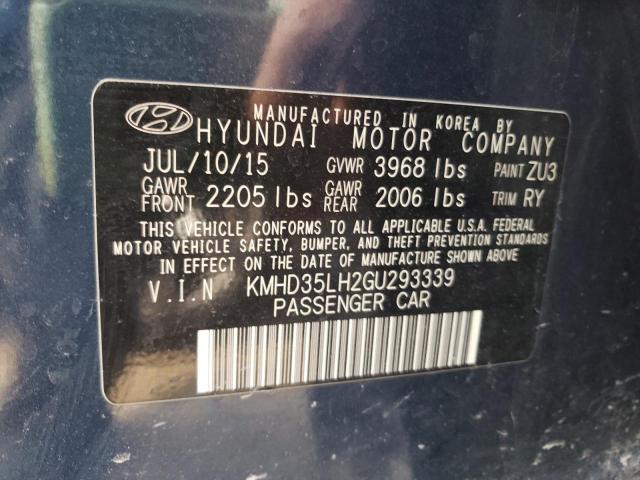 Photo 9 VIN: KMHD35LH2GU293339 - HYUNDAI ELANTRA GT 