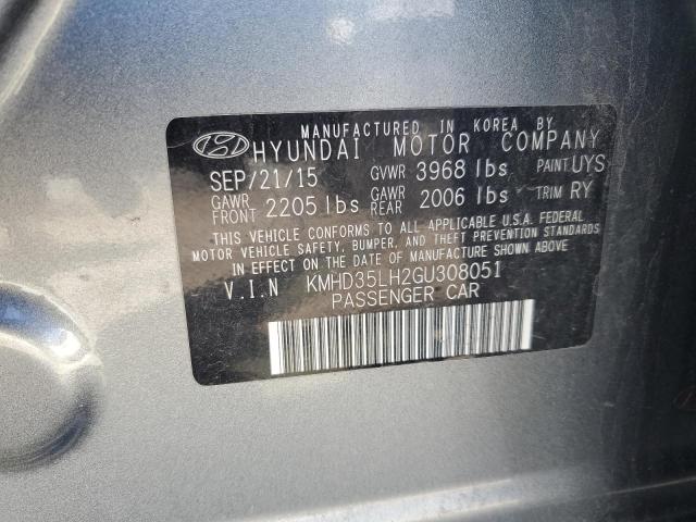 Photo 11 VIN: KMHD35LH2GU308051 - HYUNDAI ELANTRA GT 