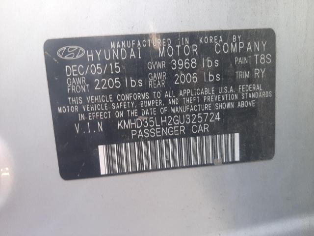 Photo 9 VIN: KMHD35LH2GU325724 - HYUNDAI ELANTRA GT 