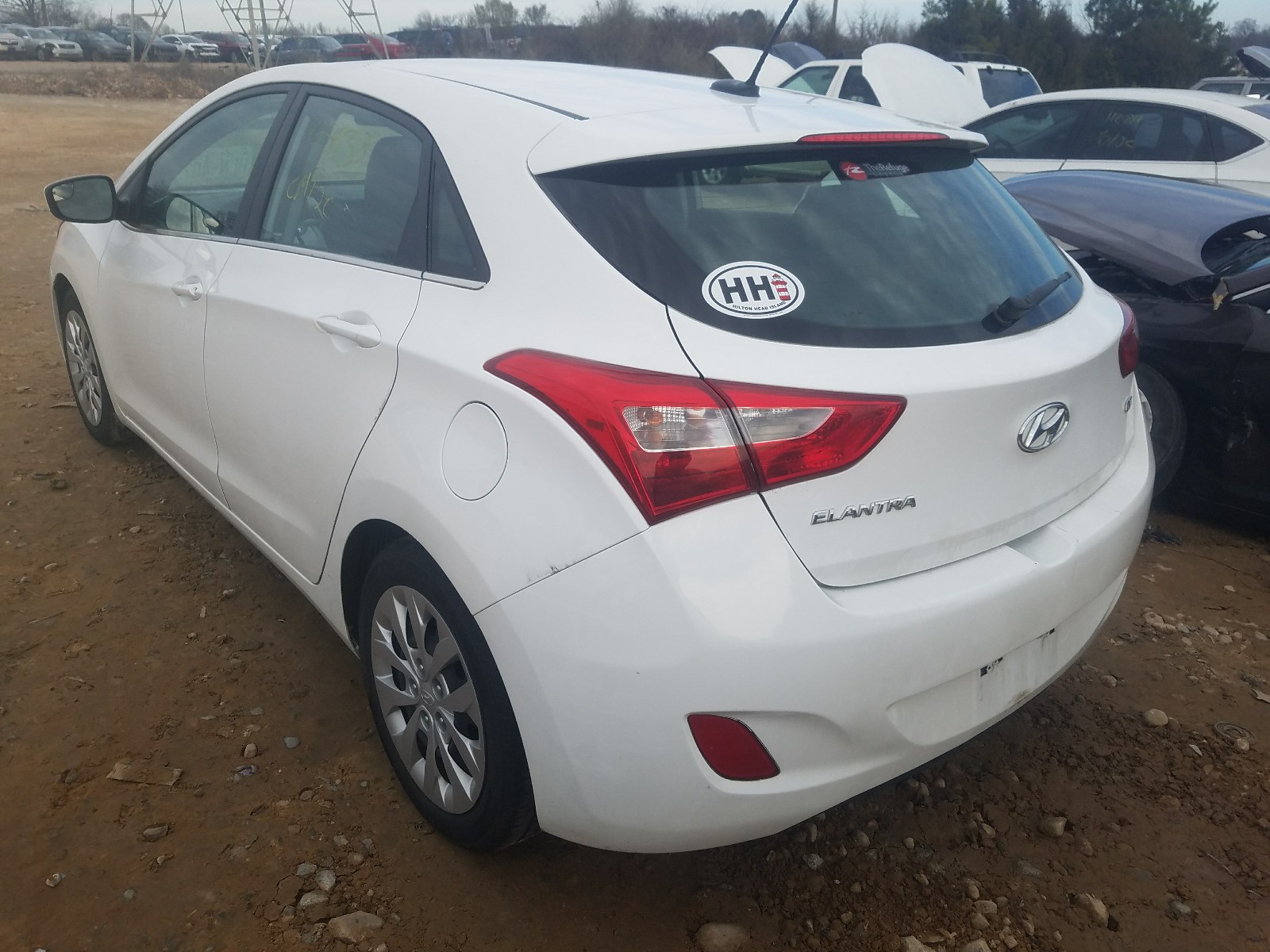 Photo 2 VIN: KMHD35LH2HU348678 - HYUNDAI ELANTRA GT 