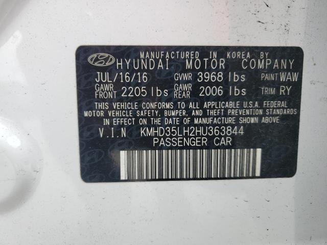 Photo 12 VIN: KMHD35LH2HU363844 - HYUNDAI ELANTRA GT 