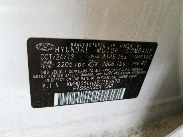 Photo 9 VIN: KMHD35LH3EU157878 - HYUNDAI ELANTRA GT 